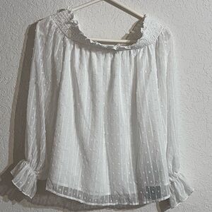 NWTS OYOANGLE Off The Shoulder Size M Blouse Balletcore Fairytale Cottagecore